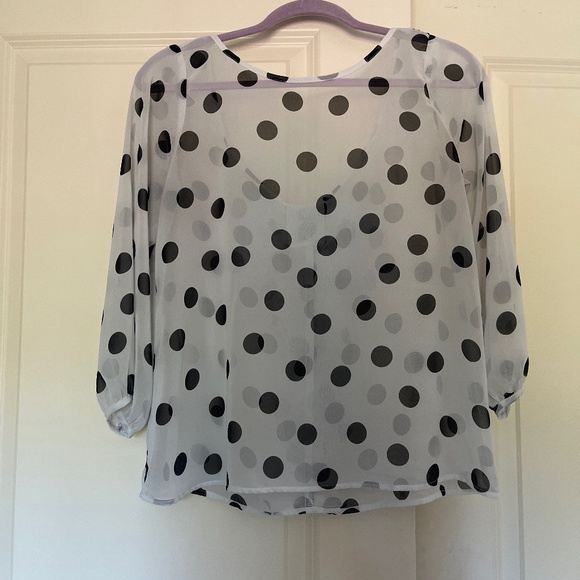 Polka Dot Blouse - Picture 2 of 3